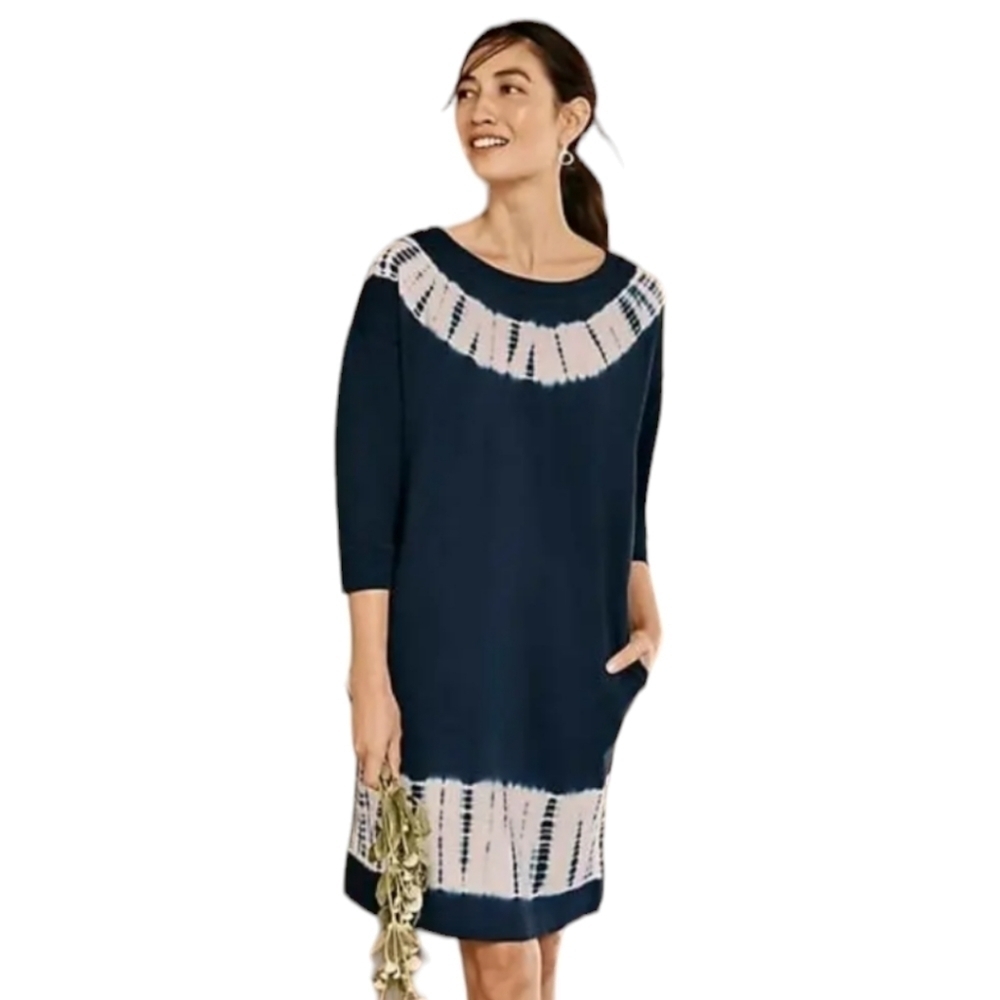 SOLD SOLD J. Jill Purejill Tie Dye Sweater Dress